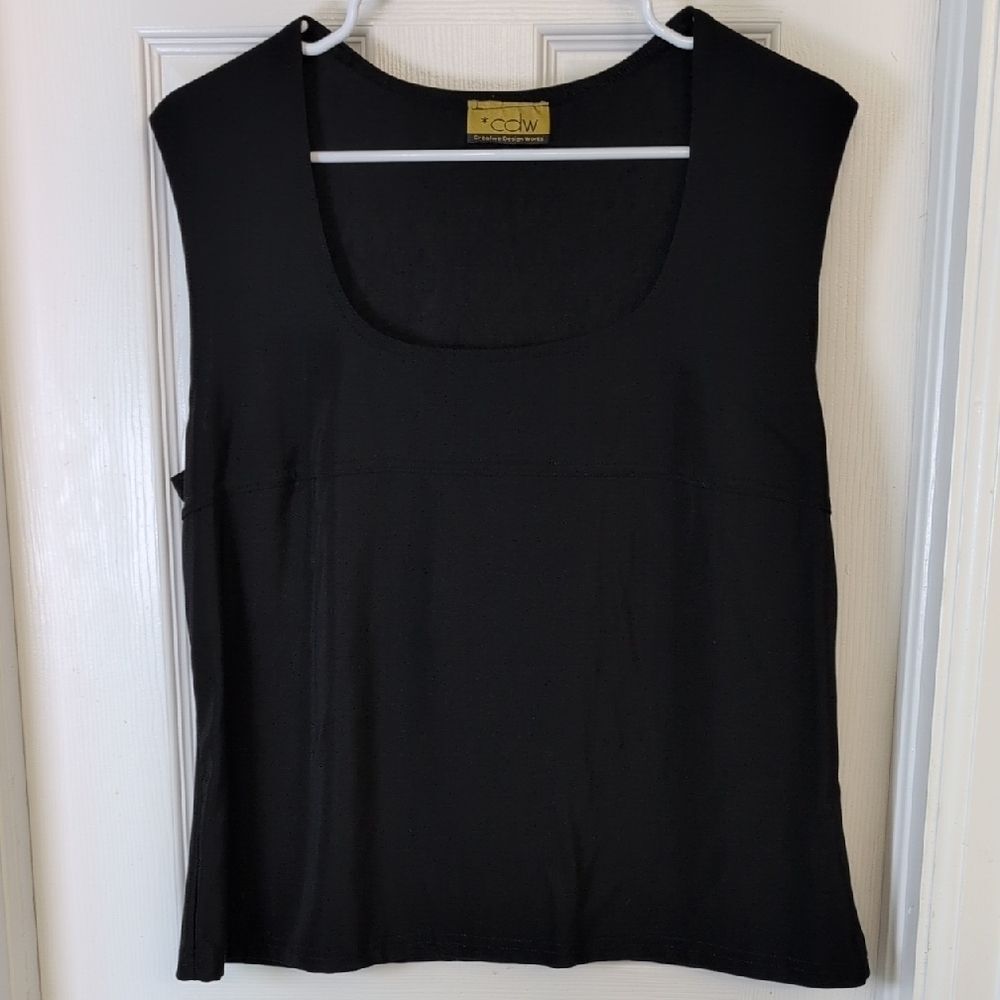 CCW Vintage Classic Black Tank Top